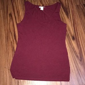H&M red tank top